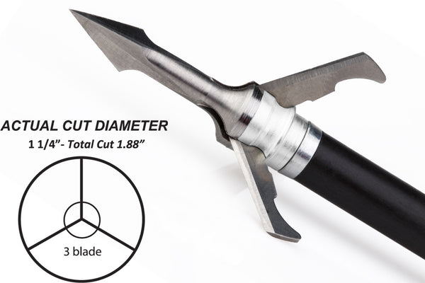 Fatal Steel Mechanical Broadheads – Grim Reaper Broadheads